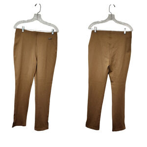 Rafaella Comfort Skinny Pull-On Pants Color Tan Size Medium